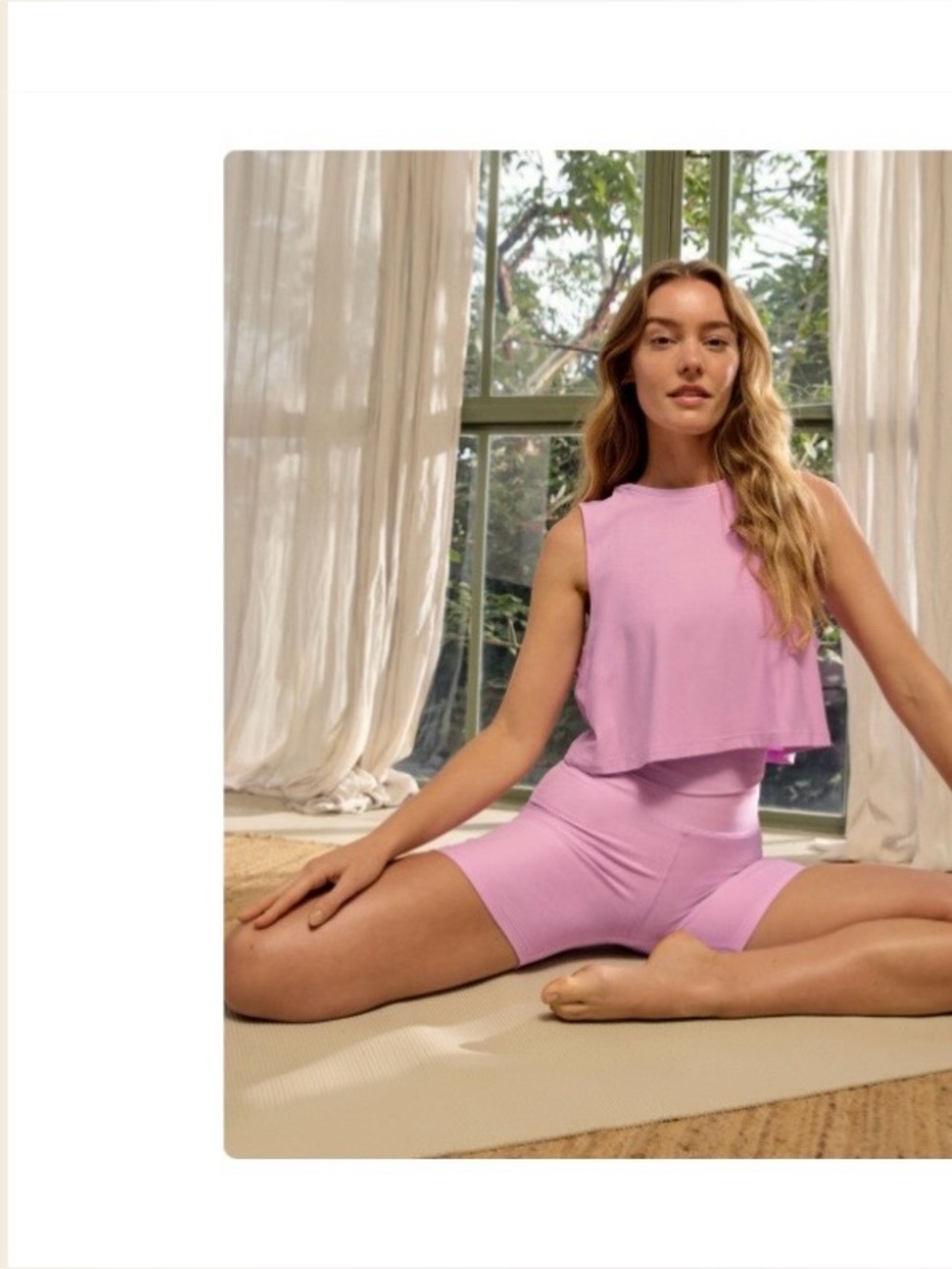 Beyond Yoga Pink Top